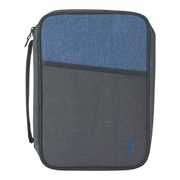 Image of BC: Blue & Gray with Handle Reinforced Polyester Extra-Large