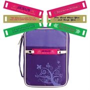 Image of BC: Reinforced Polyester Purple Changeable Tags Large