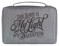 Image of BC with Zippered Pocket: The Lord Is My Light – Psalm 27:1 -Large