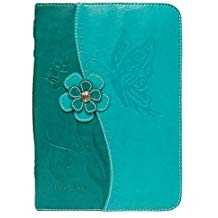 Image of BC: Butterfly Teal Blue Large