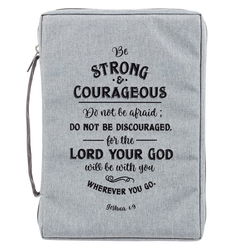 Image of BC: Strong and Courageous Poly-Canvas Large
