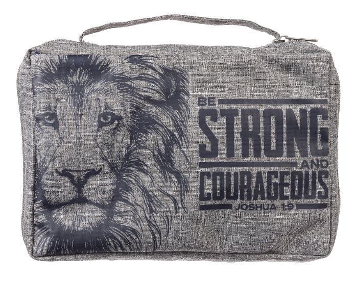 Image of BC: Strong and Courageous Lion Gray – Medium