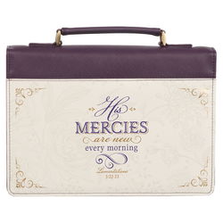 Image of BC: His Mercies Are New Dark Amethyst Purple Fashion Medium