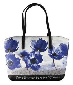 Image of BC: Psalm 119:11 Floral Wedge Black XL