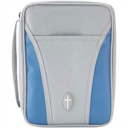 Image of BC: Blue & Gray Sport Nylon Large