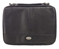 Image of BC: Two Fold Organizer Luxleather Black Small