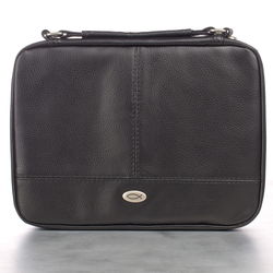 Image of BC: Two Fold Organizer LuxLeather Black Thinline Small