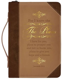 Image of BC: The Plans Jeremiah 29:11 Brown & Gold Large