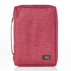 Image of BC: Burgundy Poly-Canvas Value with Fish Badge Small