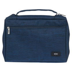 Image of BC: Value Navy Ichthus Patch – Large