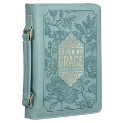 Image of BC: Fashion Teal Saved by Grace Eph. 2:8 – Large