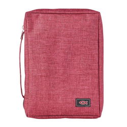 Image of BC: Value Burgundy Ichthus Patch – Medium