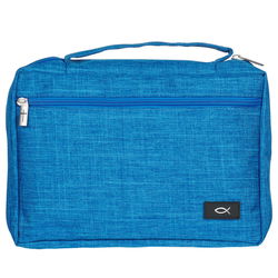 Image of BC: Value Blue Ichthus Patch – Medium