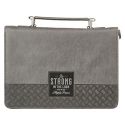 Image of BC: Classic Gray Be Strong Eph. 6:10 – Ex Large
