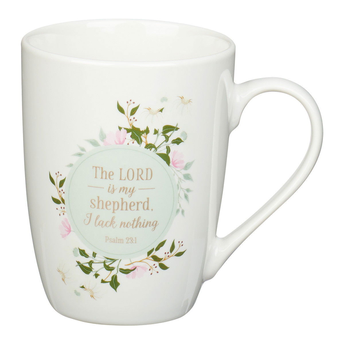 Image of Mug Ceramic the Lord Is My Shepherd Psalm 23:1