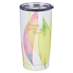 Image of SS Travel Mug Citrus Leaves Never Give