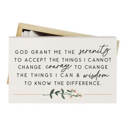 Image of Serenity Prayer – Prayer Box