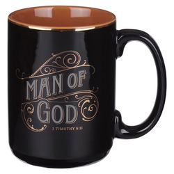 Image of Mug Black Man of God 1 Tim. 6:11