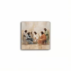 Image of Faith Collection Coaster – Jesus Washing Feet