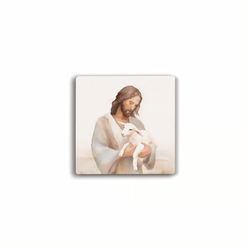 Image of Faith Collection Coaster – Jesus & The Lamb