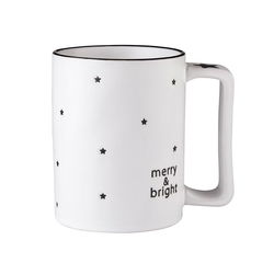 Image of Holiday Organic Mug – Merry & Bright 16 oz