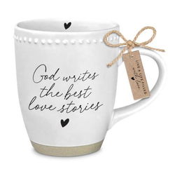 Image of Mug God Writes The Best Love Stories