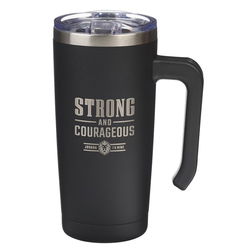 Image of Tumbler SS Strong and Courageous Josh. 1:9