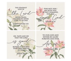 Image of Coaster 4′ Religious Lily Set