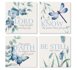 Image of Coaster 4′ Religious Water Set