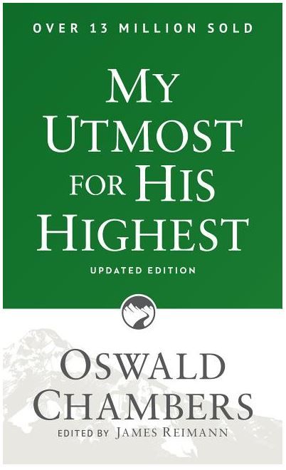 Image of My Utmost For His Highest -Updated Edition -Softcover