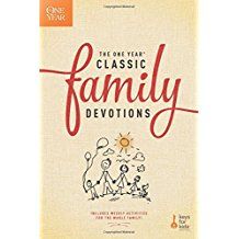 Image of One Year Classic Family Devotions: Includes Weekly Activities for