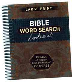 Image of Bible Word Search Devotional: 100 Days of Wisdom