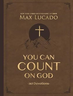 Image of You Can Count on God, Large Print Leathersoft: 365 Devotions
