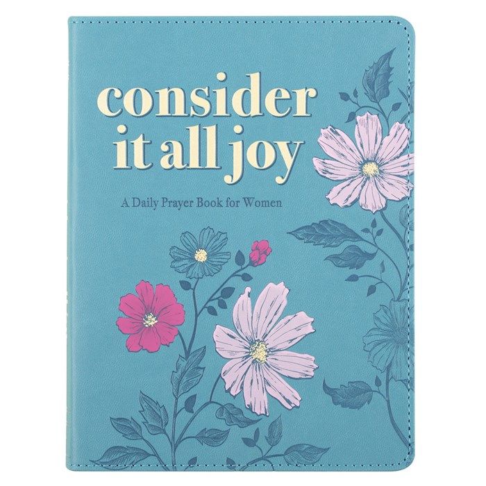 Image of Devotional Consider It All Joy-Leather Devotional