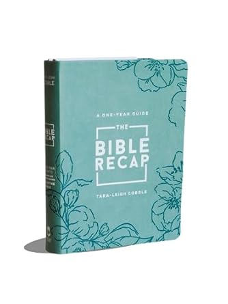 Image of The Bible Recap: Deluxe Sage Floral Imitaion Leather