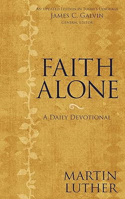 Image of Faith Alone: A Daily Devotional