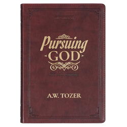 Image of Devotional Pursuing God LP Faux leather