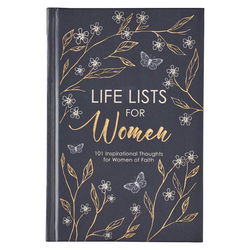 Image of Gift Book Life Lists for Women Hardcover