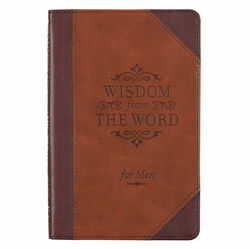 Image of Gift Book Wisdom from the Word for Men Faux Leather