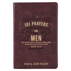 Image of 101 Prayers for Men Faux Leather