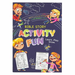 Image of Kid Book Bible Story Activity Fun Softcover