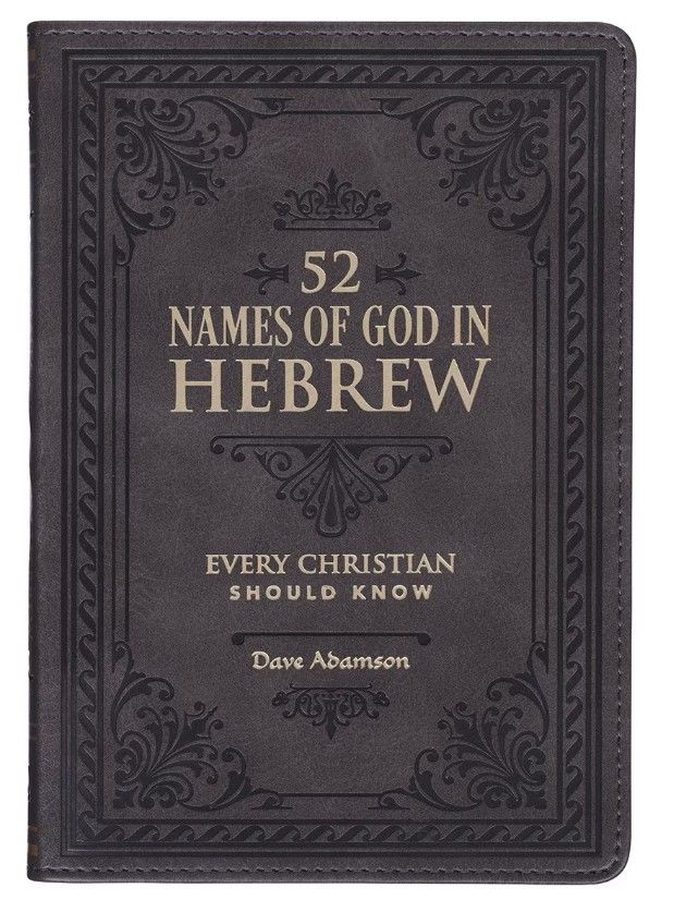 Image of Gift Book 52 Hebrew Names of God Faux Leather