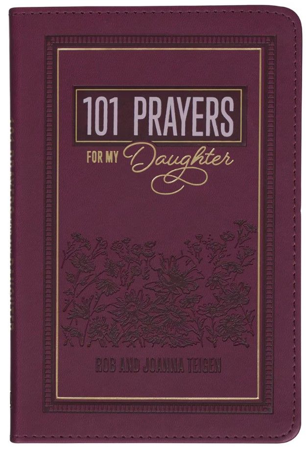 Image of Gift Book 101 Prayers for My Daughter Faux Leather