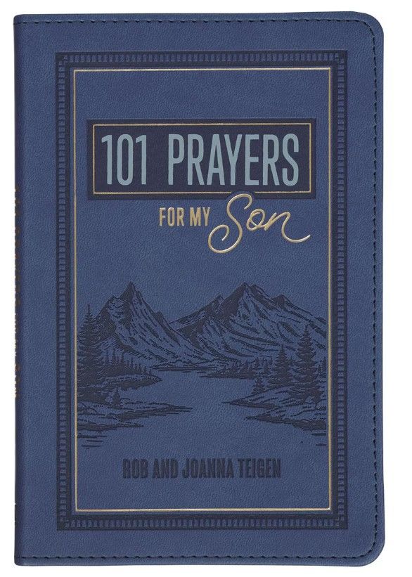 Image of Gift Book 101 Prayers for My Son Faux Leather