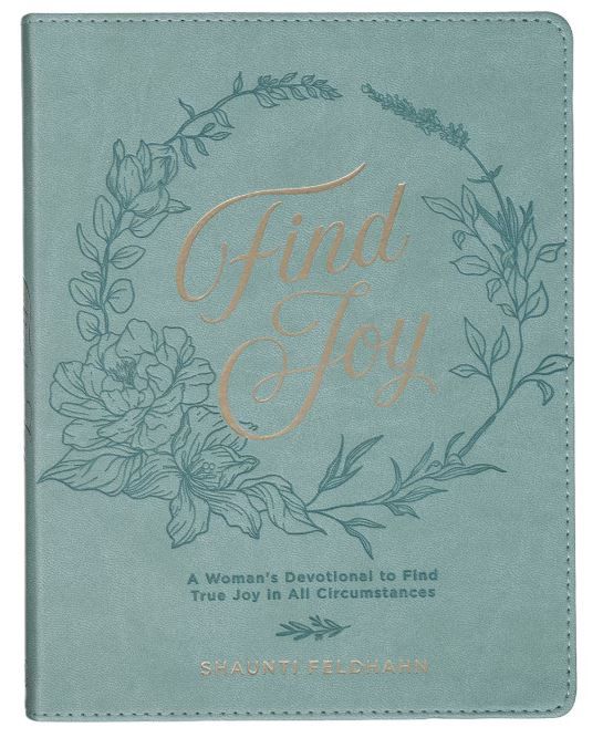 Image of Gift Book Find Joy Faux Leather