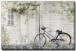 Image of Canvas Blue Bike at Barn 22’x28′