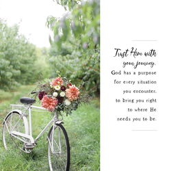 Image of Wall Plaque Your Journey Emily Martin Collection 6×6