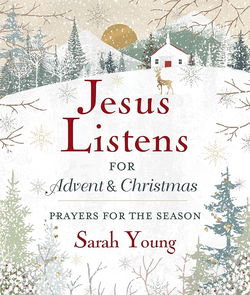 Image of Jesus Listens—For Advent and Christmas, Padded Hardcover, with Full Scriptures