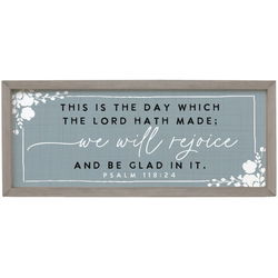 Image of Farmhouse Frame – This Is The Day 24′ x 10′ x 1.5′