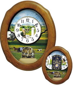 Image of Joyful Harvest Clock- Discontinued